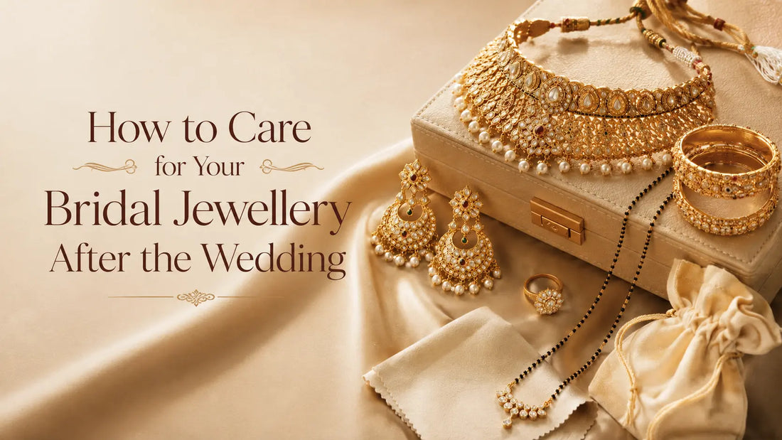 How to Care for Your Bridal Jewellery After the Wedding