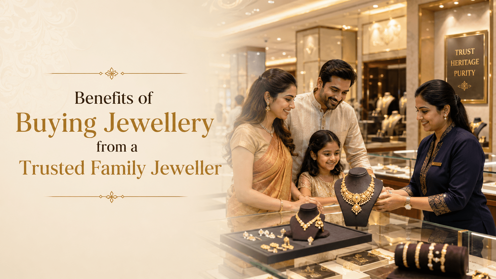 Benefits of Buying Jewellery from a Trusted Family Jeweller - D KHUSHALBHAI JEWELLERS