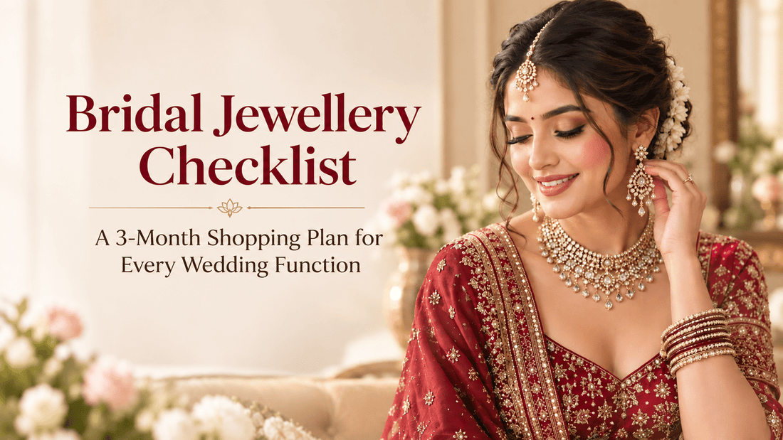 Bridal Jewellery Checklist: A 3-Month Shopping Plan for Every Wedding Function - D KHUSHALBHAI JEWELLERS
