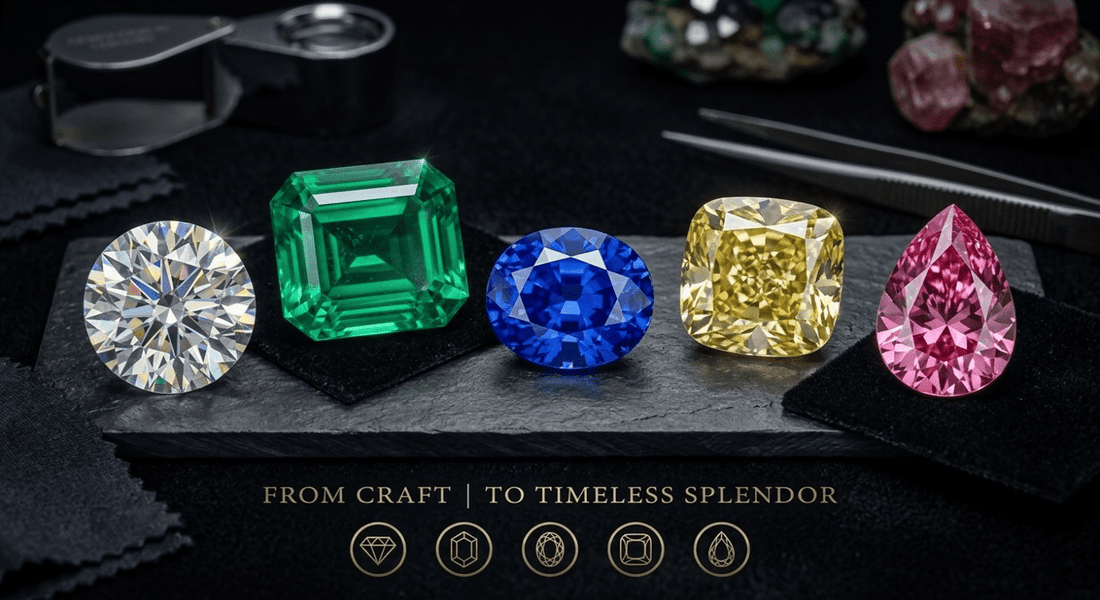 How Gemstones Are Cut and Polished for Jewellery - D KHUSHALBHAI JEWELLERS