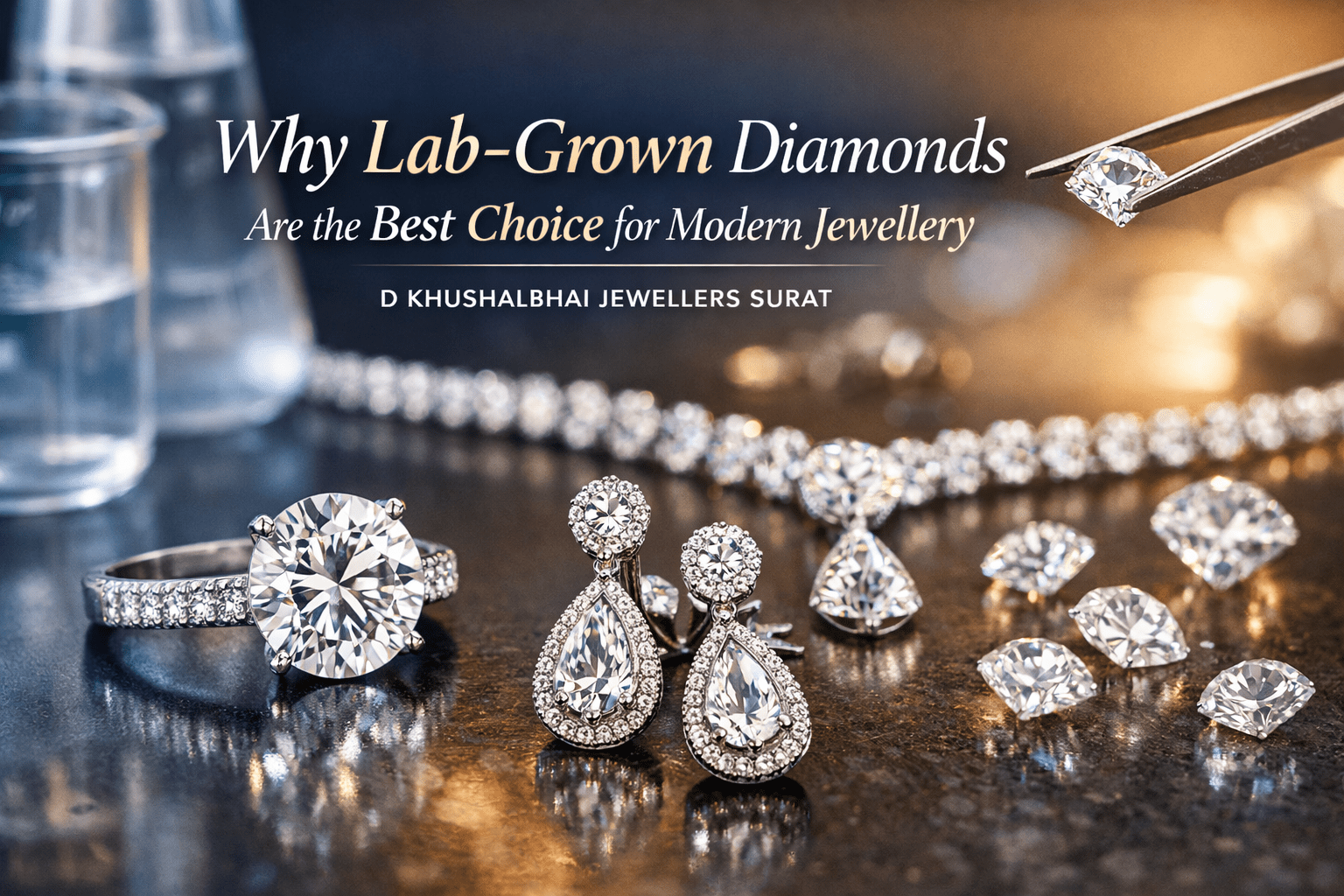 Why Lab-Grown Diamonds Are the Best Choice for Modern Jewellery - D KHUSHALBHAI JEWELLERS