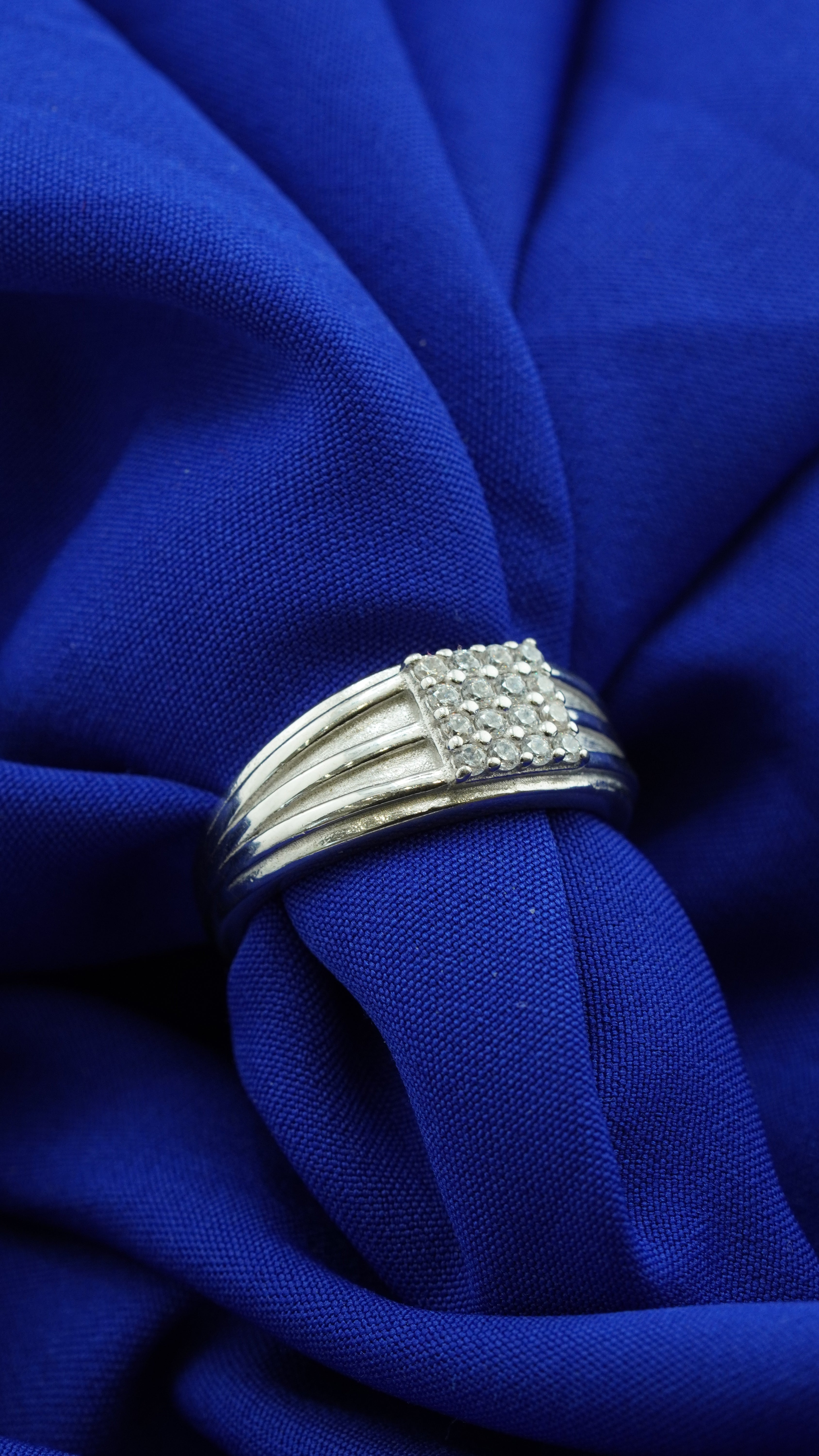 Silver Crown Ring