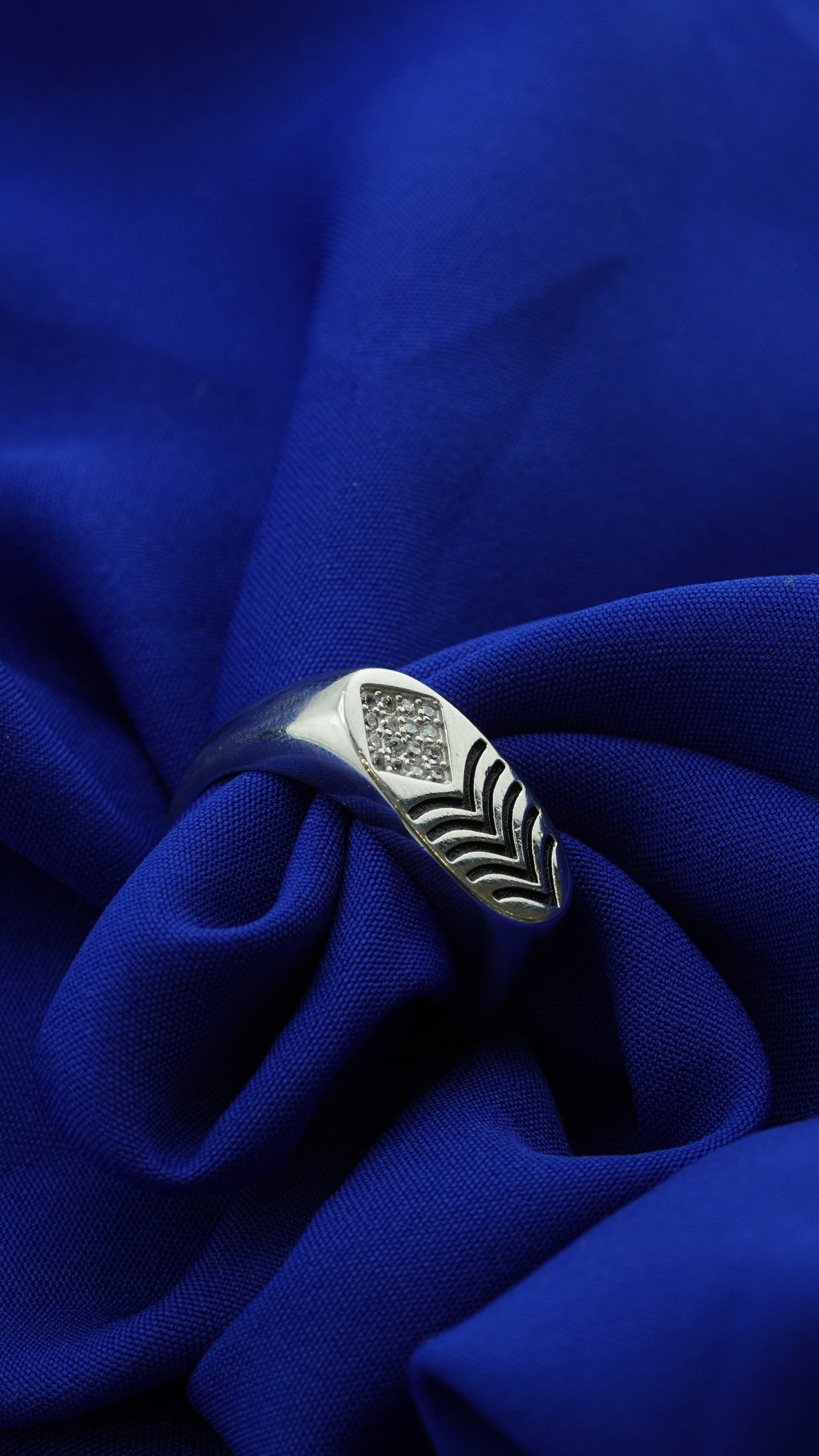 Silver Wave Ring