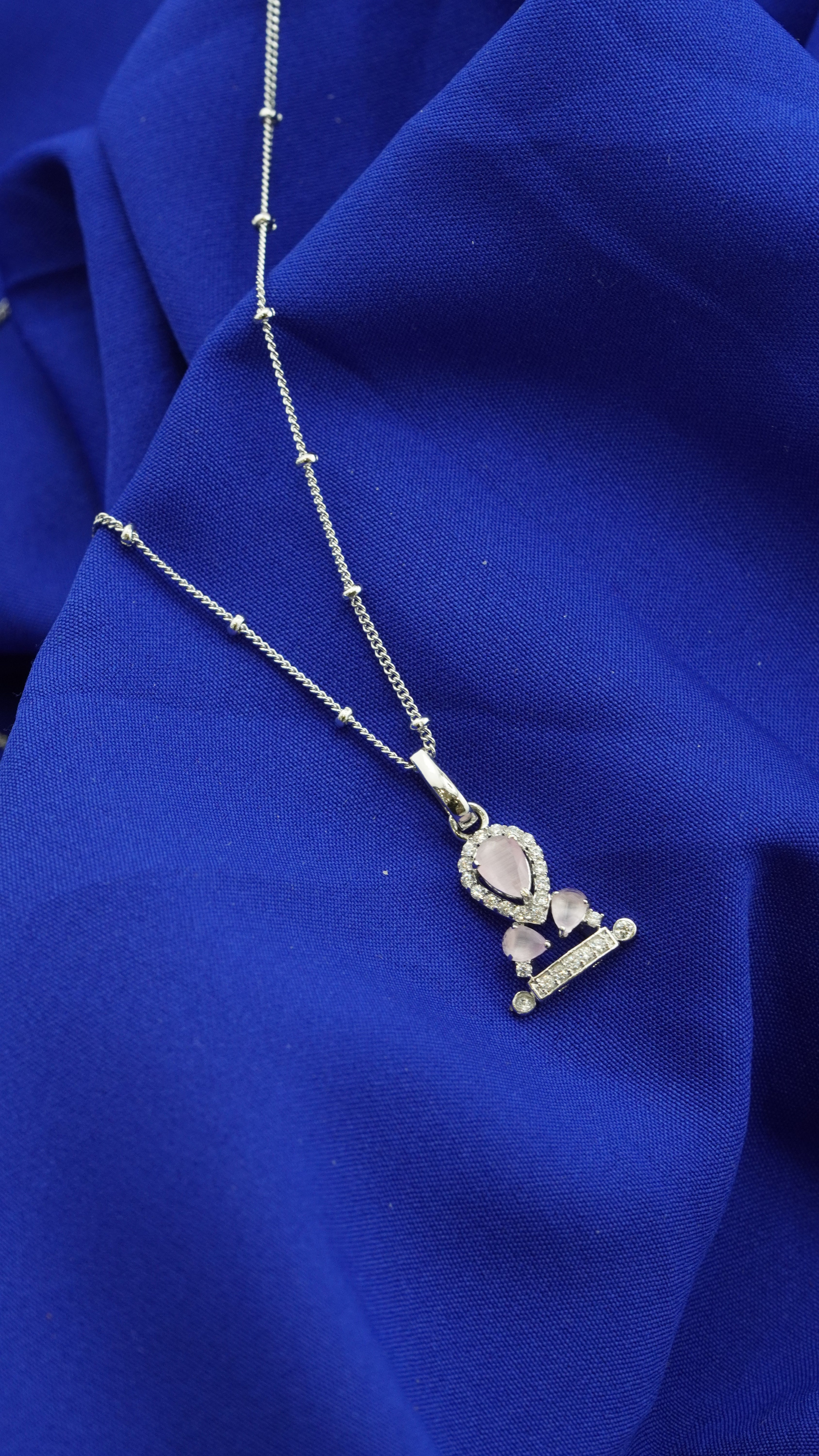 Blush Crown Pendant