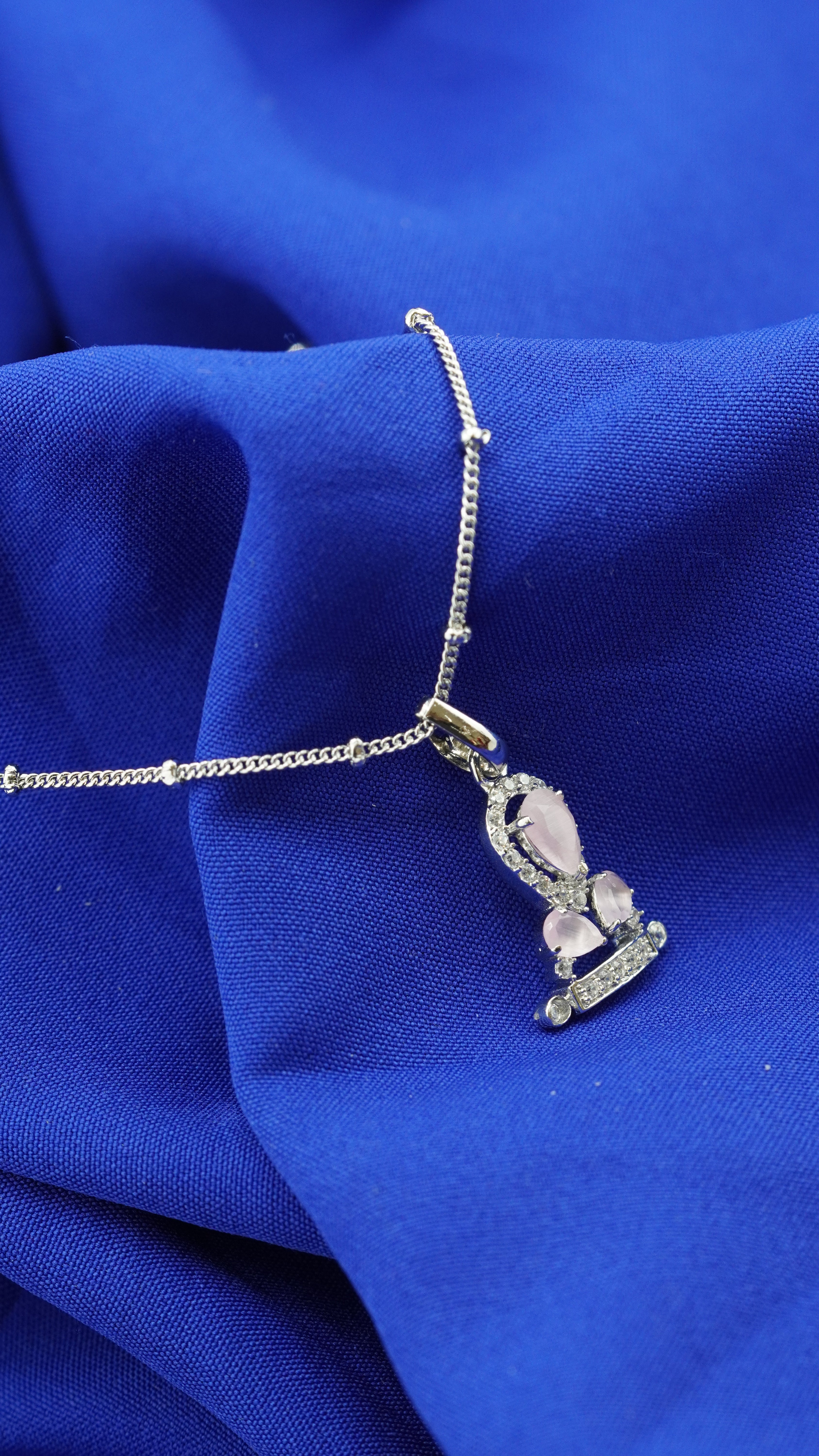 Blush Crown Pendant
