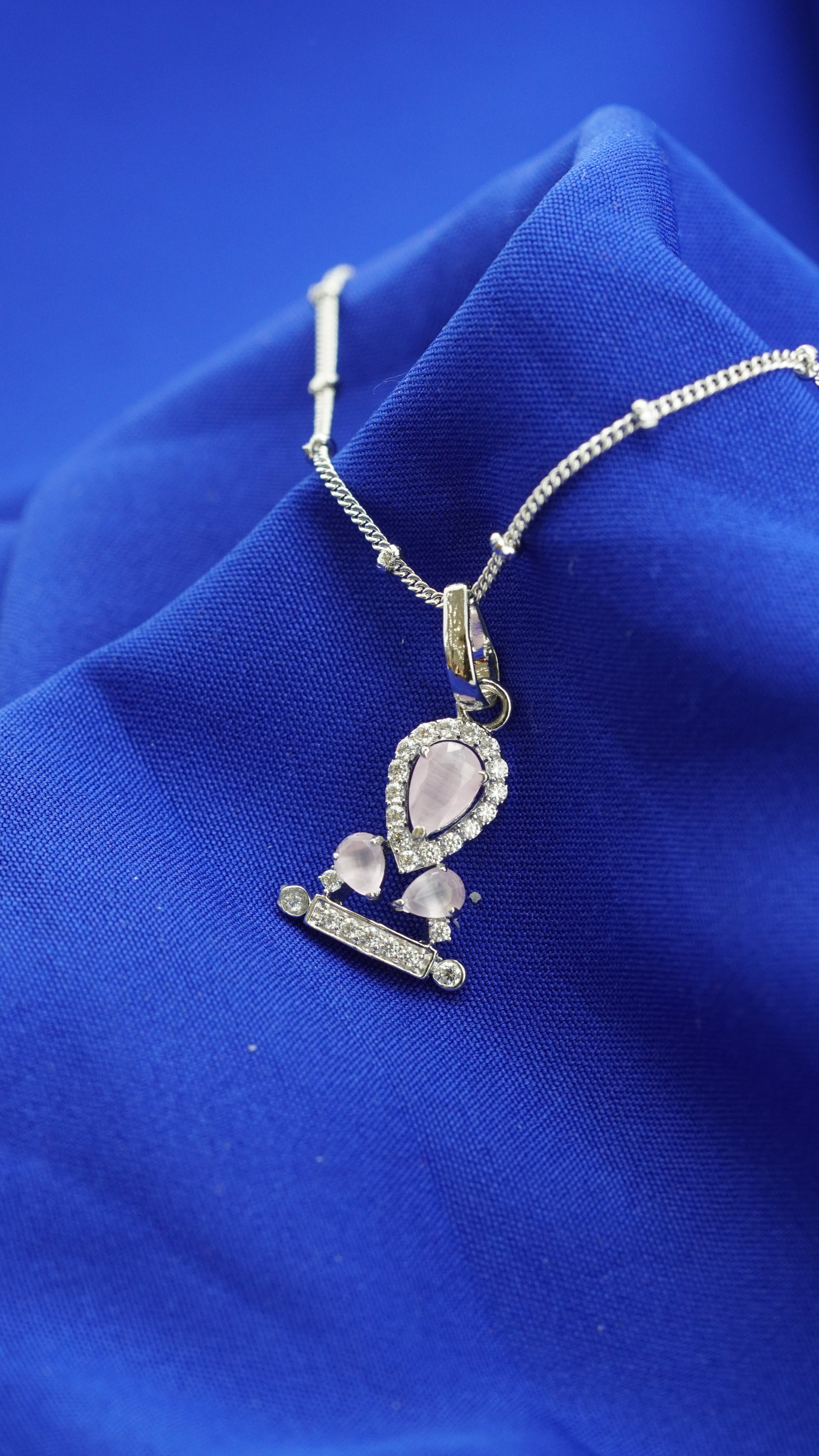 Blush Crown Pendant