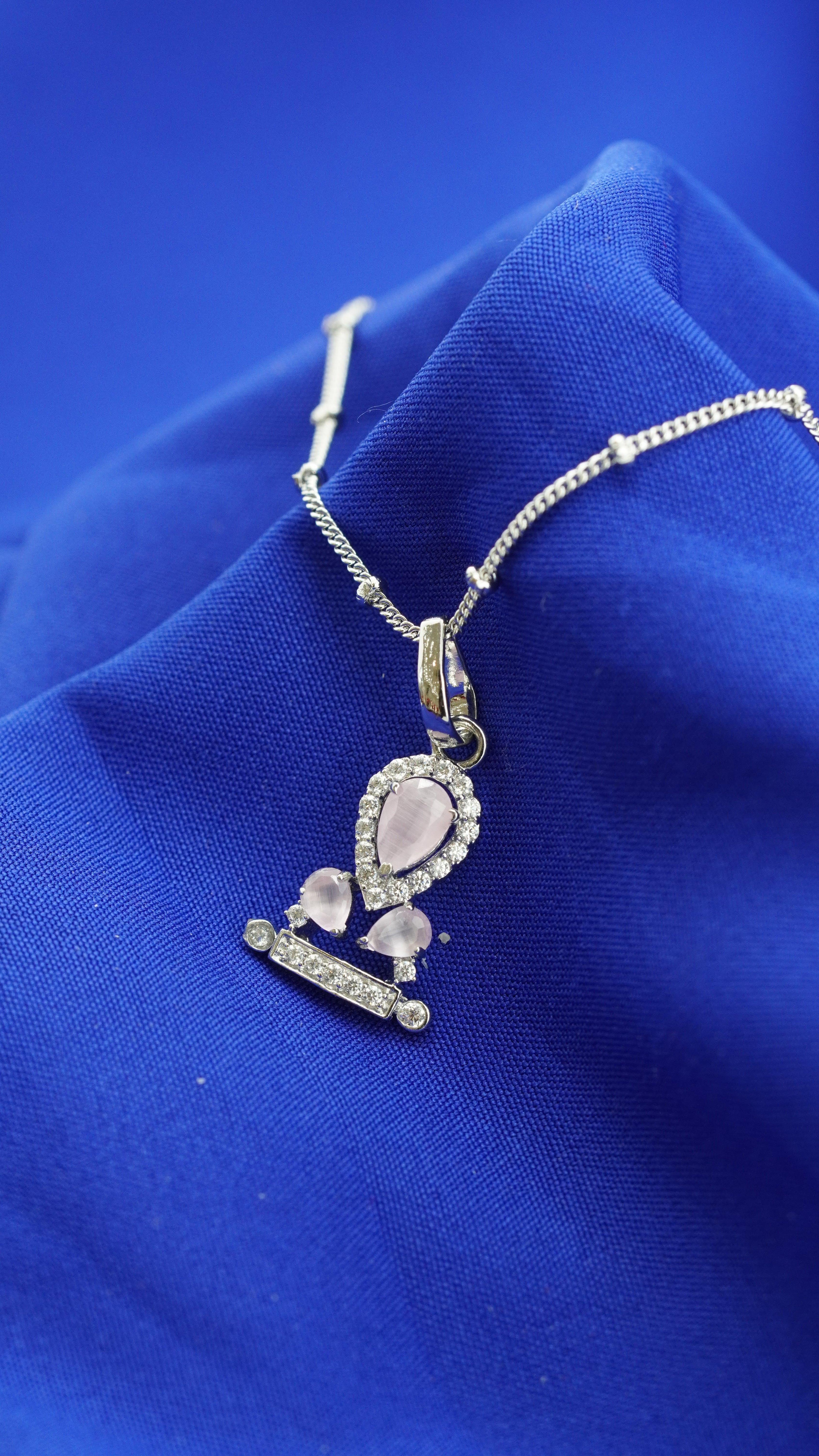 Blush Crown Pendant