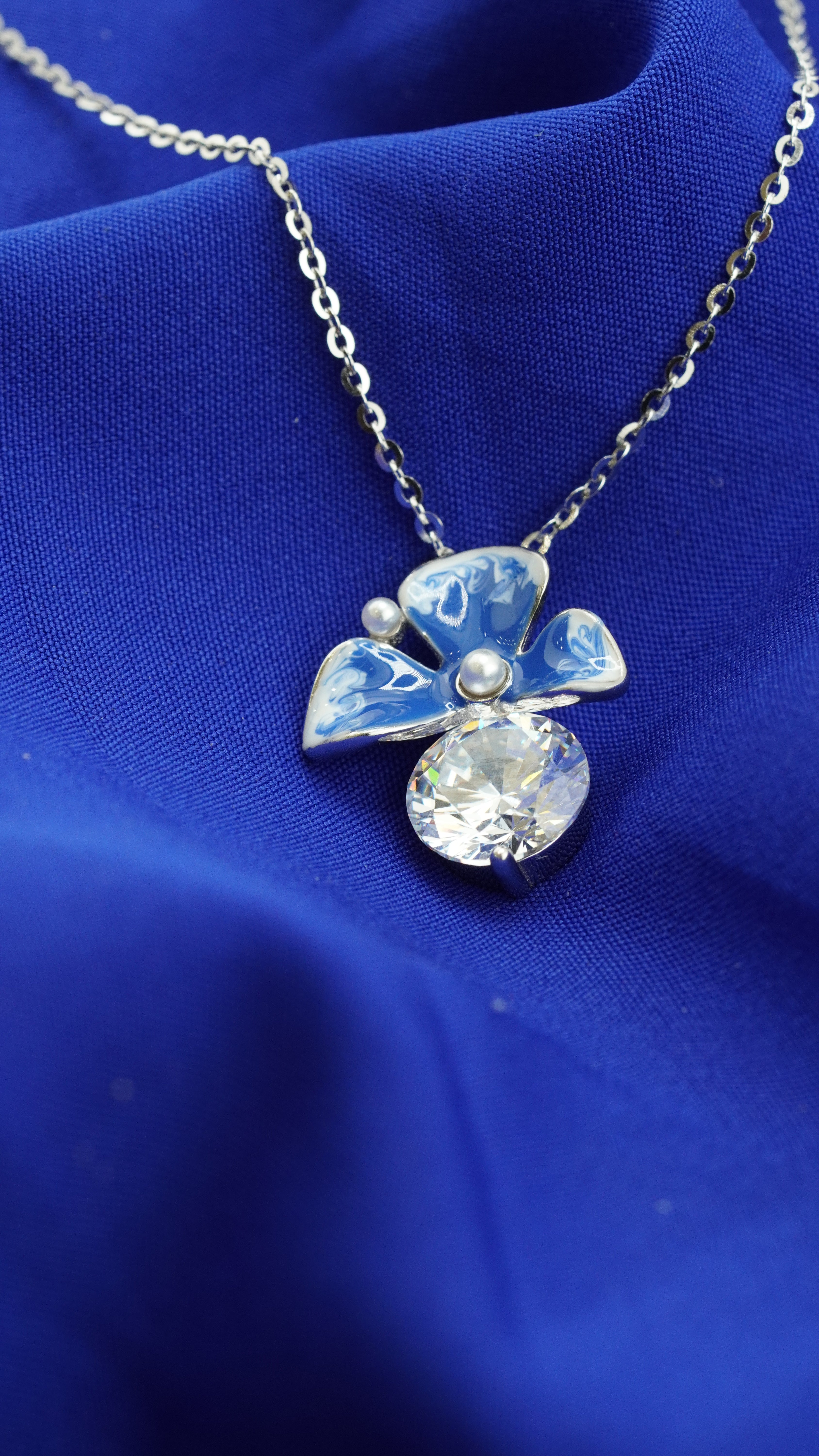 Blue Blossom Pendant