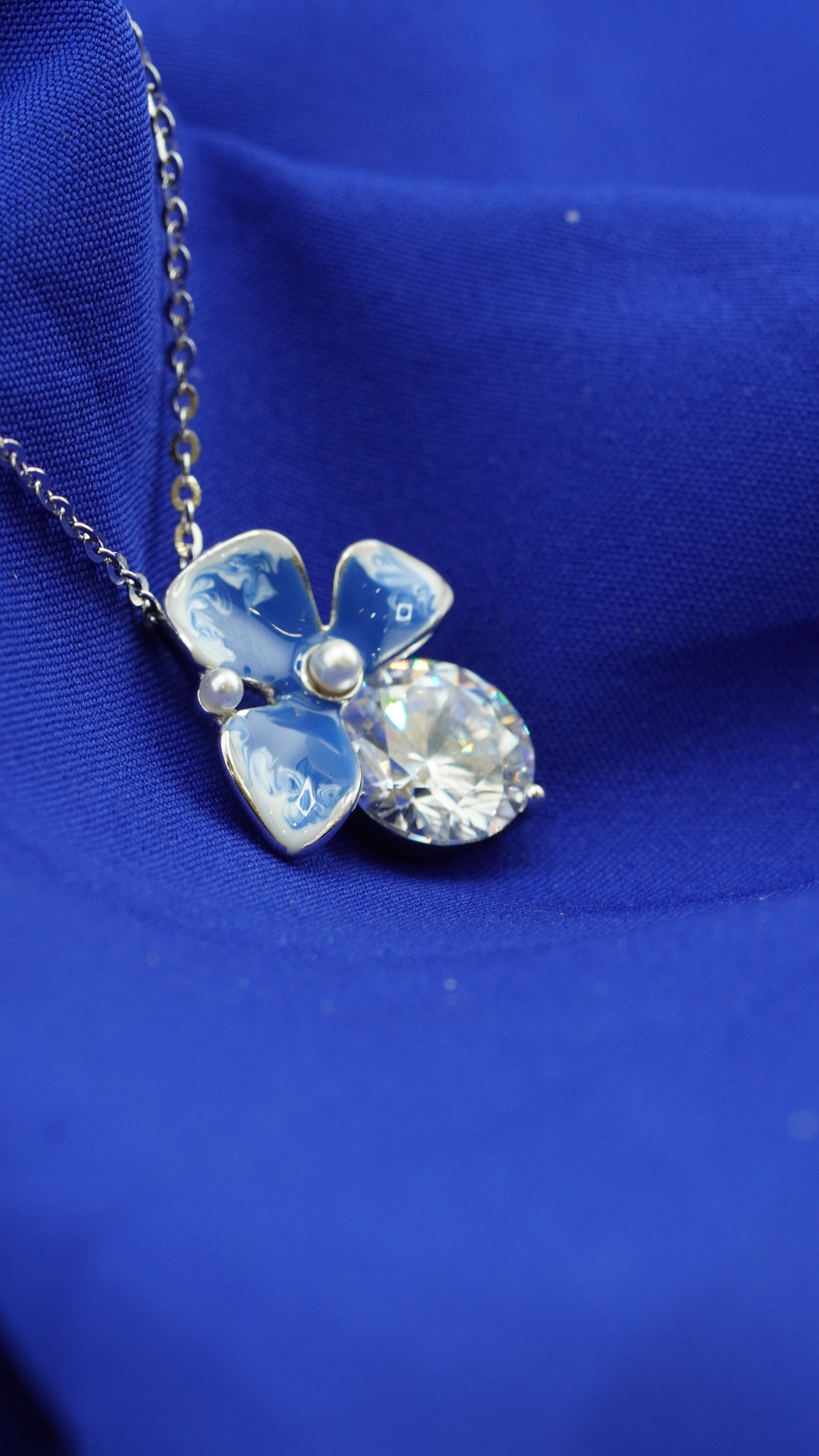 Blue Blossom Pendant