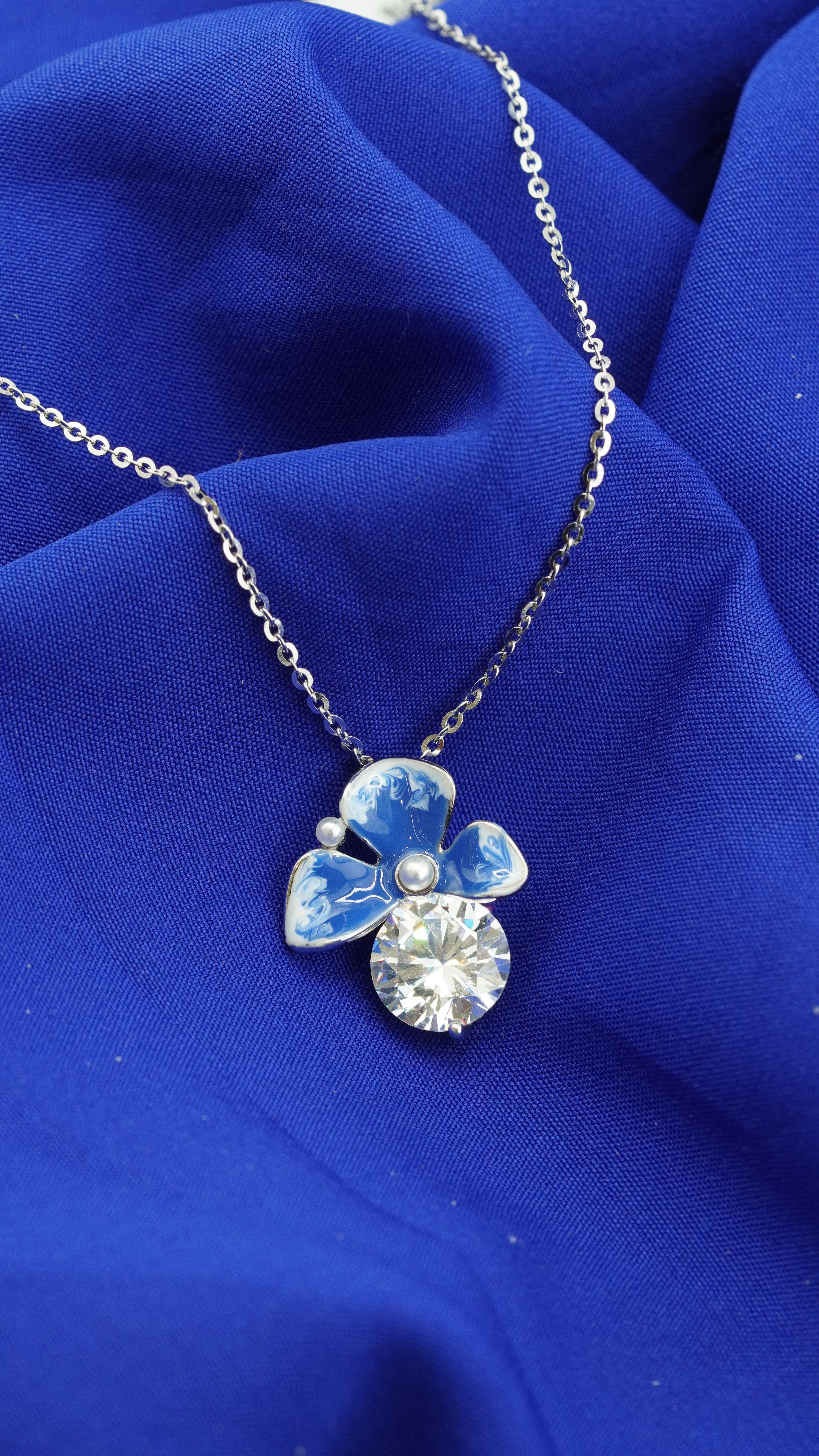 Blue Blossom Pendant