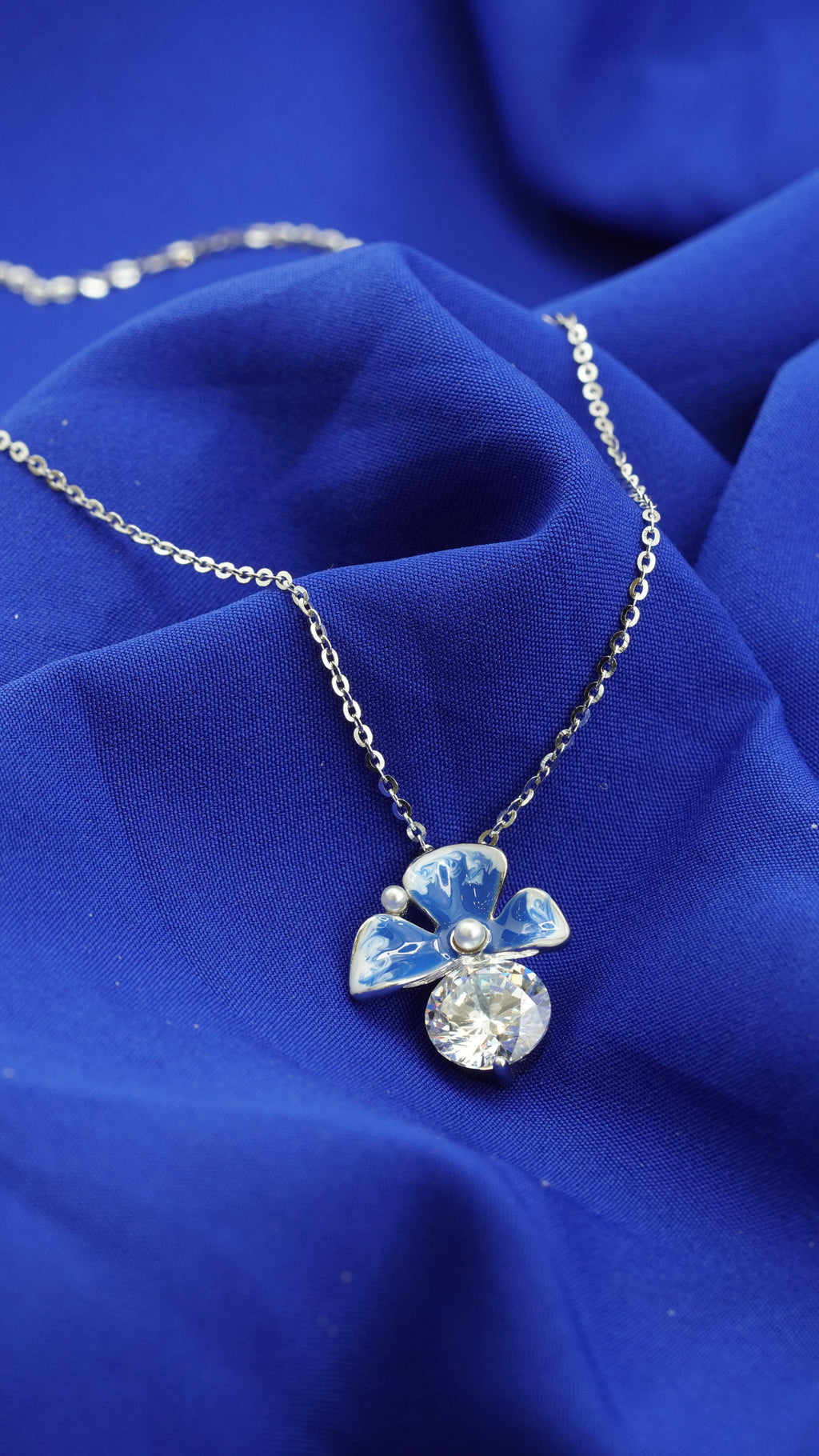 Blue Blossom Pendant