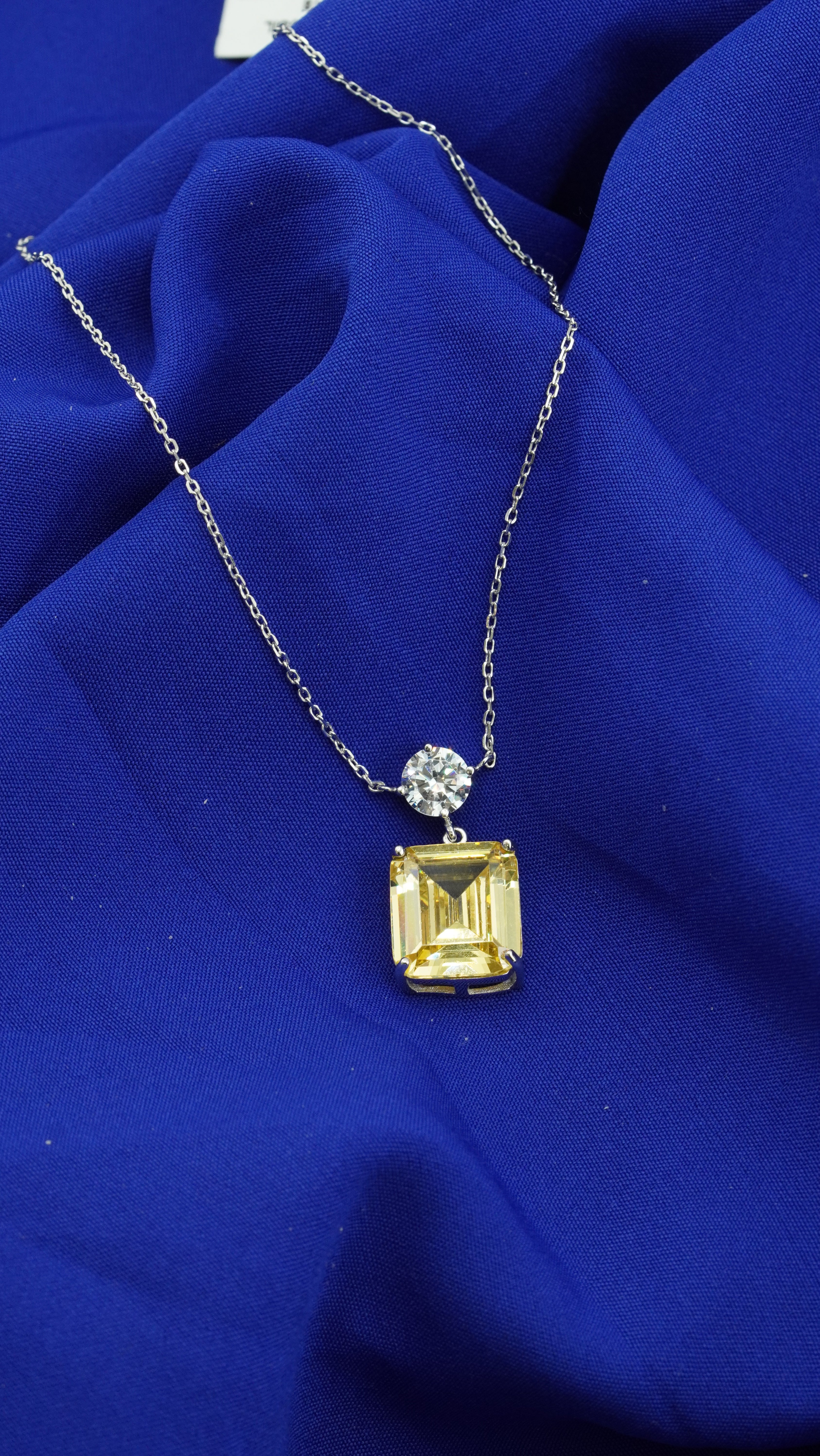 Citrine Crown Necklace
