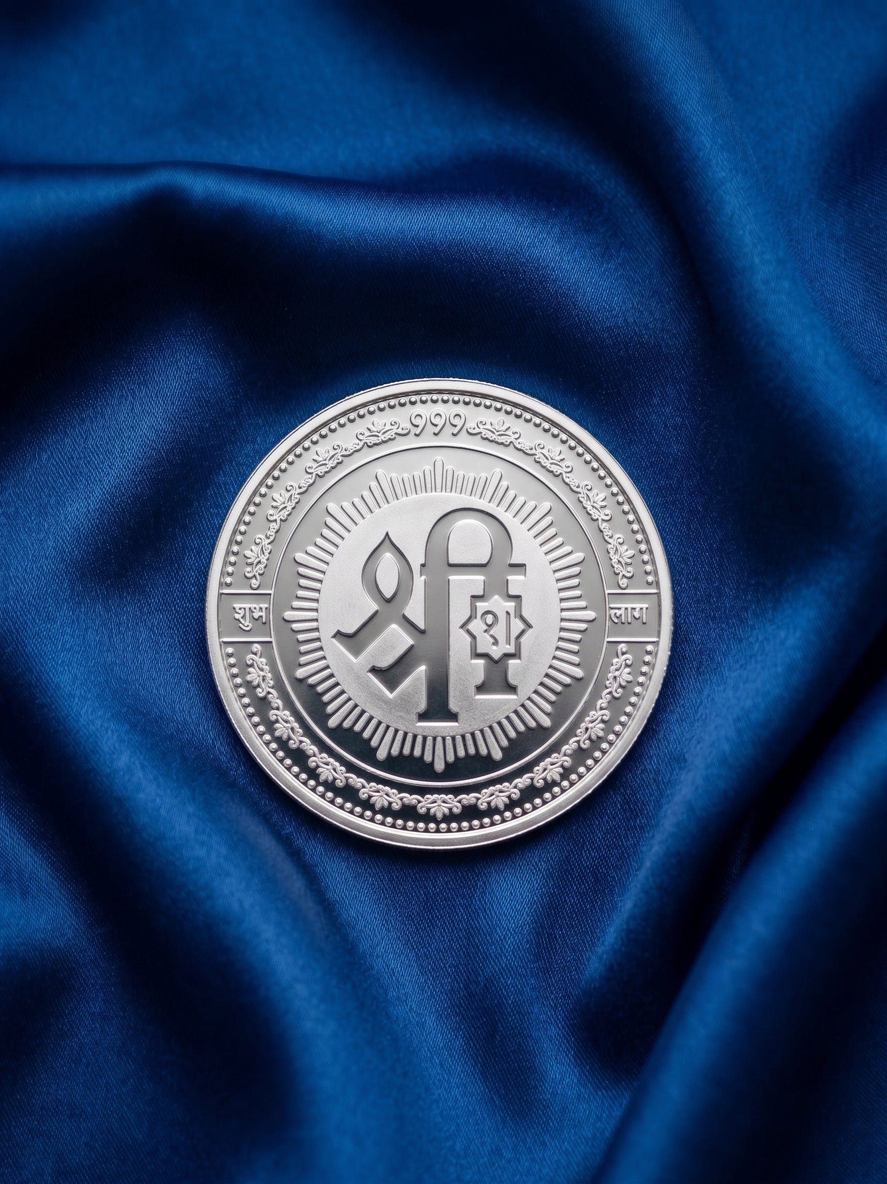 Shri Shubh Labh 999 Pure Silver Coin
