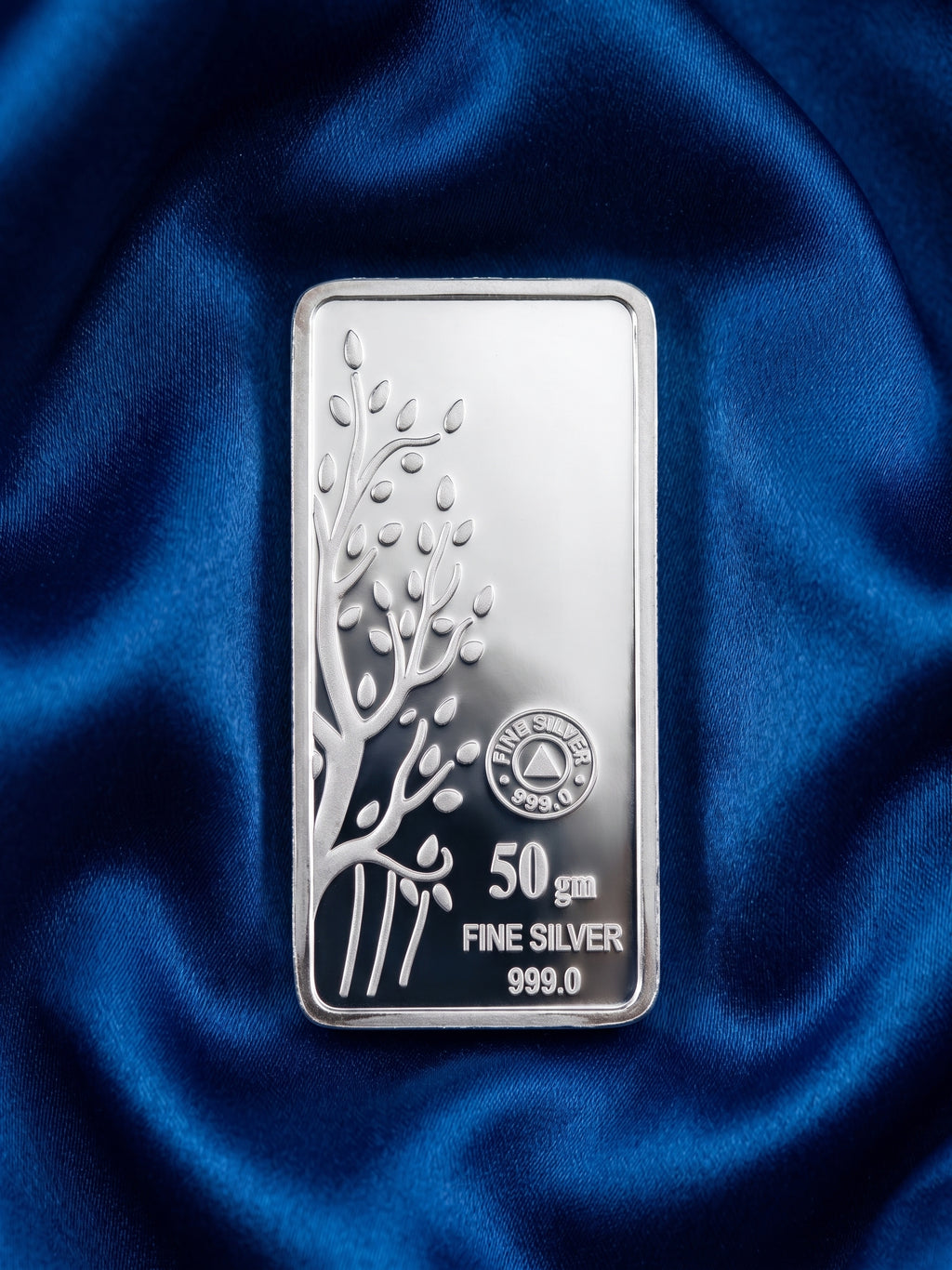 Tree of Life 999.0 Fine Silver Bar