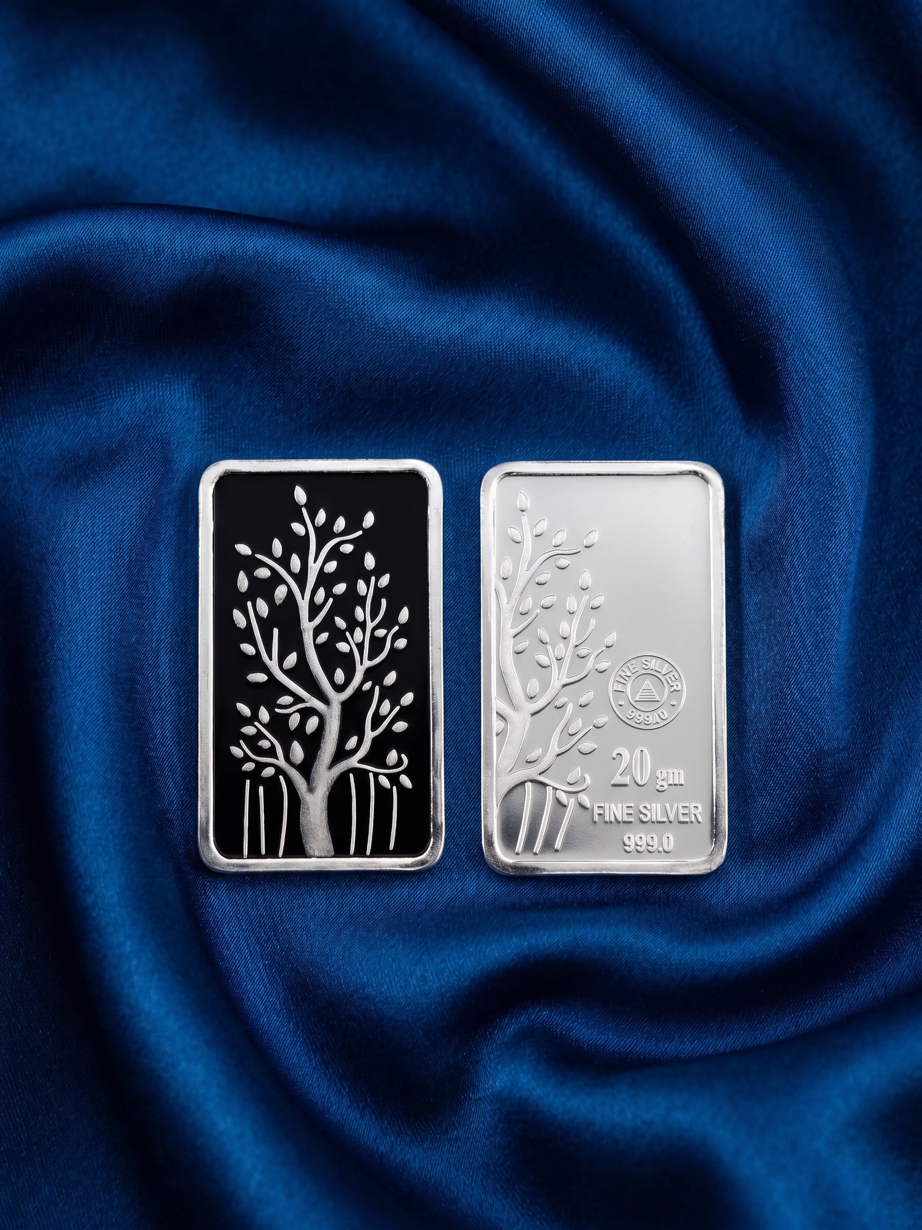 Tree of Life 999.0 Fine Silver Bar