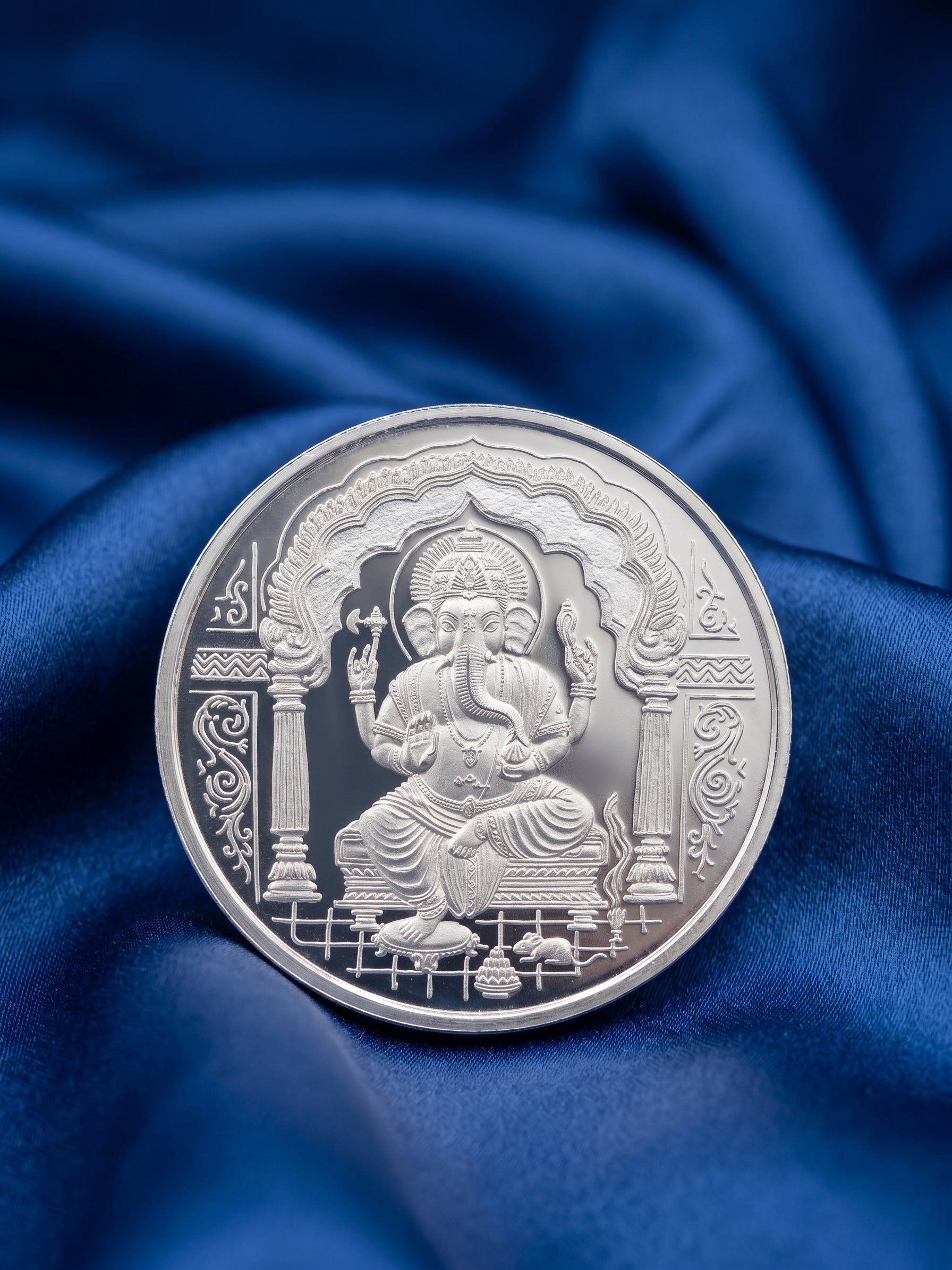 Sacred Ganesha Silver Commemorative Coin