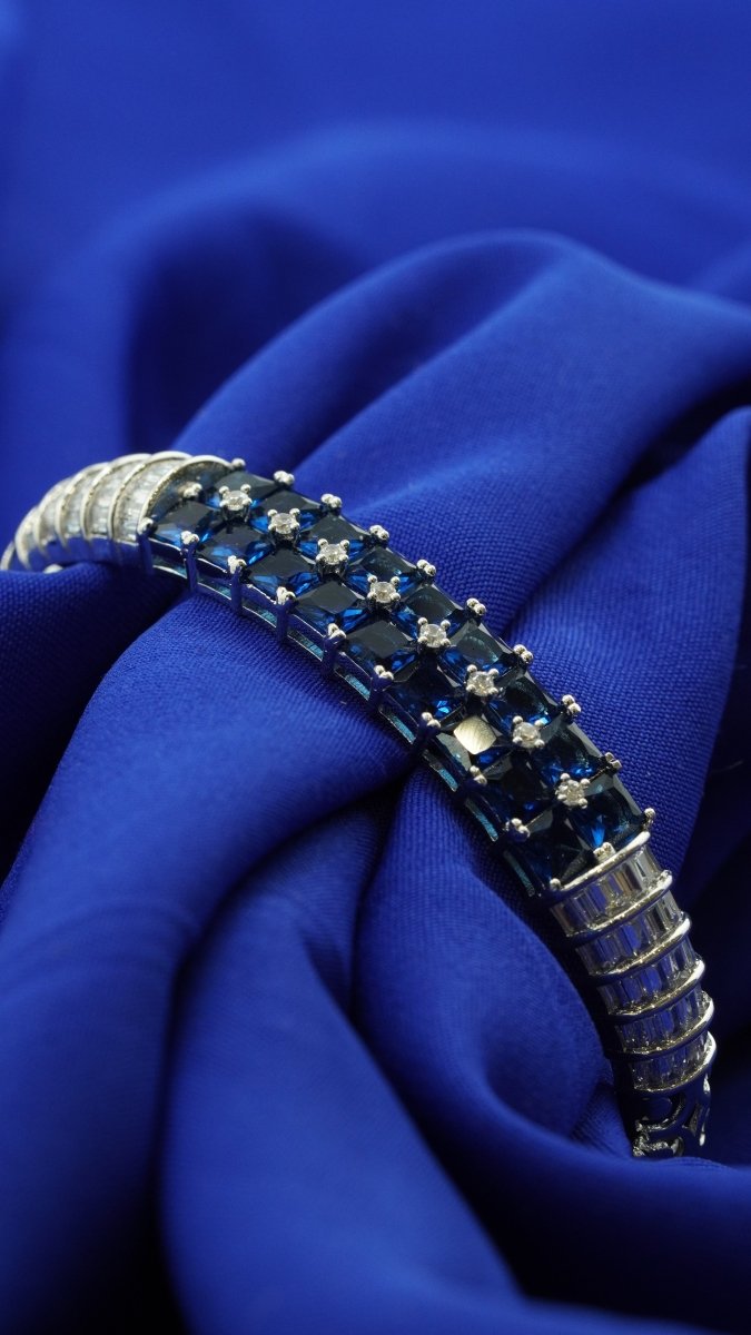 Blue Harmony Bracelet - D KHUSHALBHAI JEWELLERS