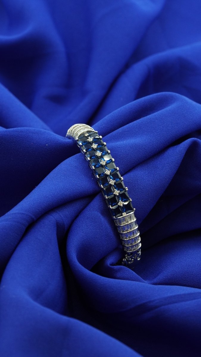 Blue Harmony Bracelet - D KHUSHALBHAI JEWELLERS