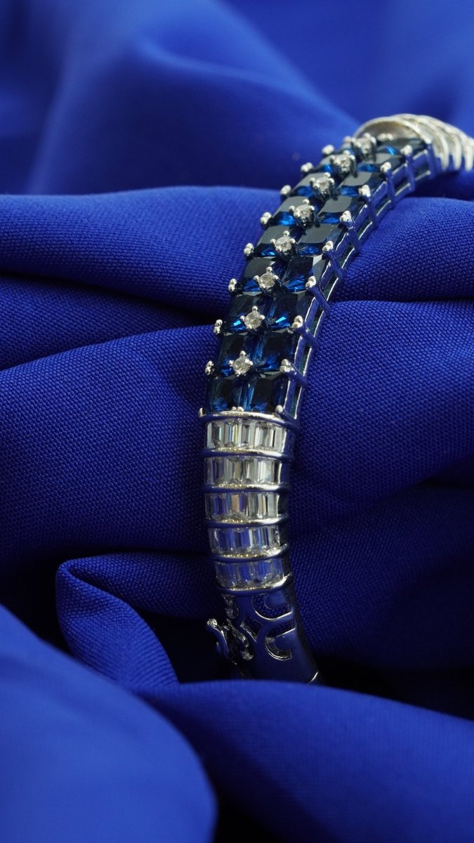 Blue Harmony Bracelet - D KHUSHALBHAI JEWELLERS