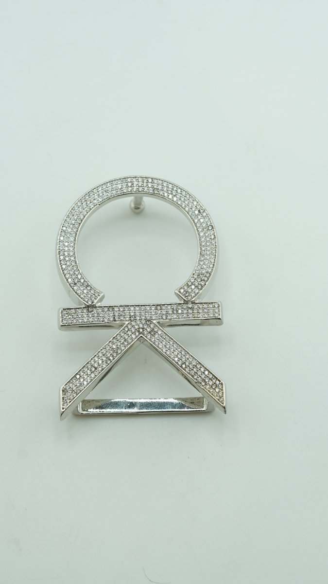CK Name Silver Buckle belt - D KHUSHALBHAI JEWELLERS