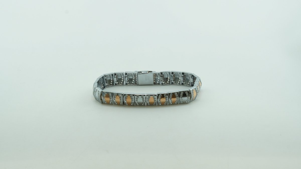 Dual Crown Bracelet - D KHUSHALBHAI JEWELLERS