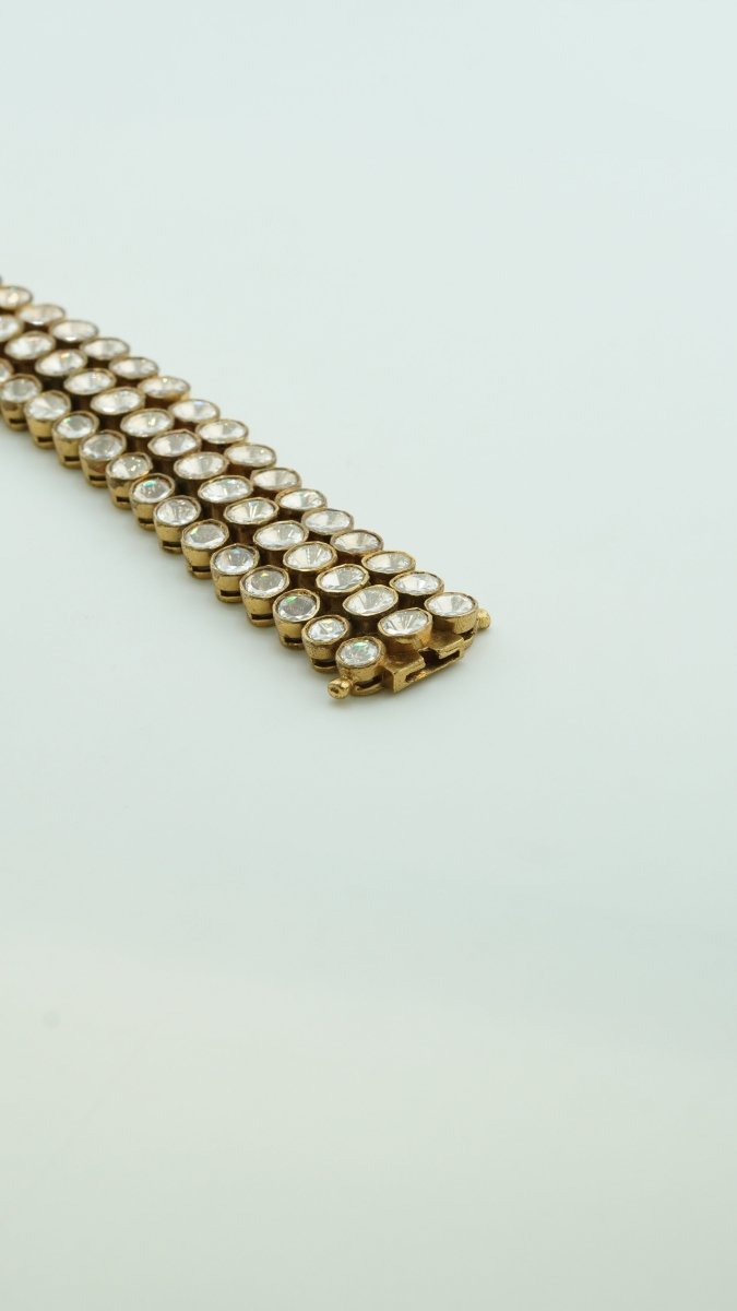 Golden Layer Bracelet - D KHUSHALBHAI JEWELLERS