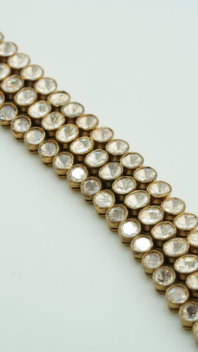 Golden Layer Bracelet - D KHUSHALBHAI JEWELLERS