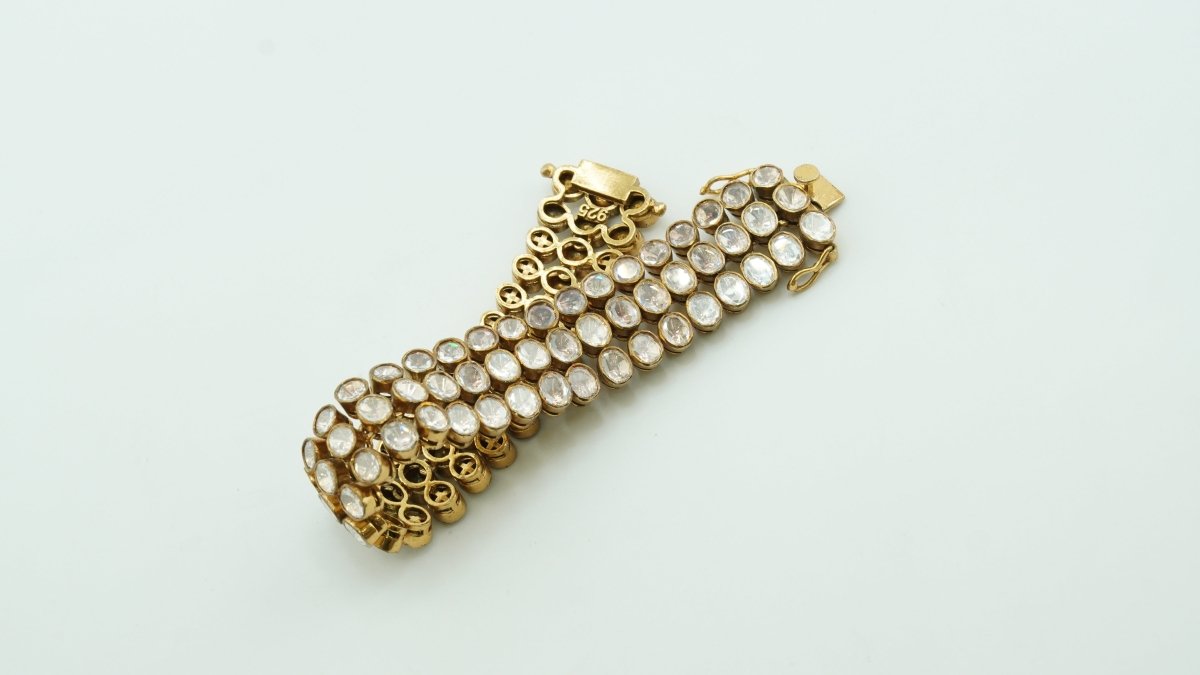 Golden Layer Bracelet - D KHUSHALBHAI JEWELLERS
