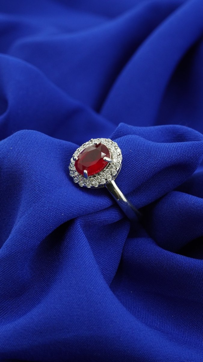 Imperial Red Ring - D KHUSHALBHAI JEWELLERS