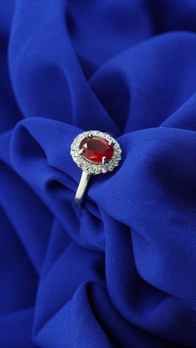 Imperial Red Ring - D KHUSHALBHAI JEWELLERS