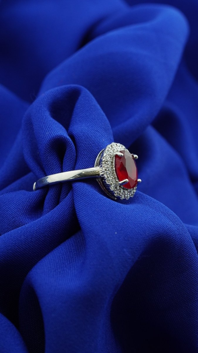Imperial Red Ring - D KHUSHALBHAI JEWELLERS