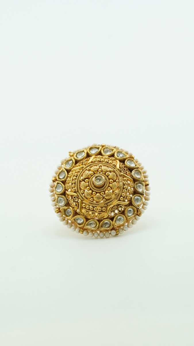 Maharani Crown Brooch - D KHUSHALBHAI JEWELLERS