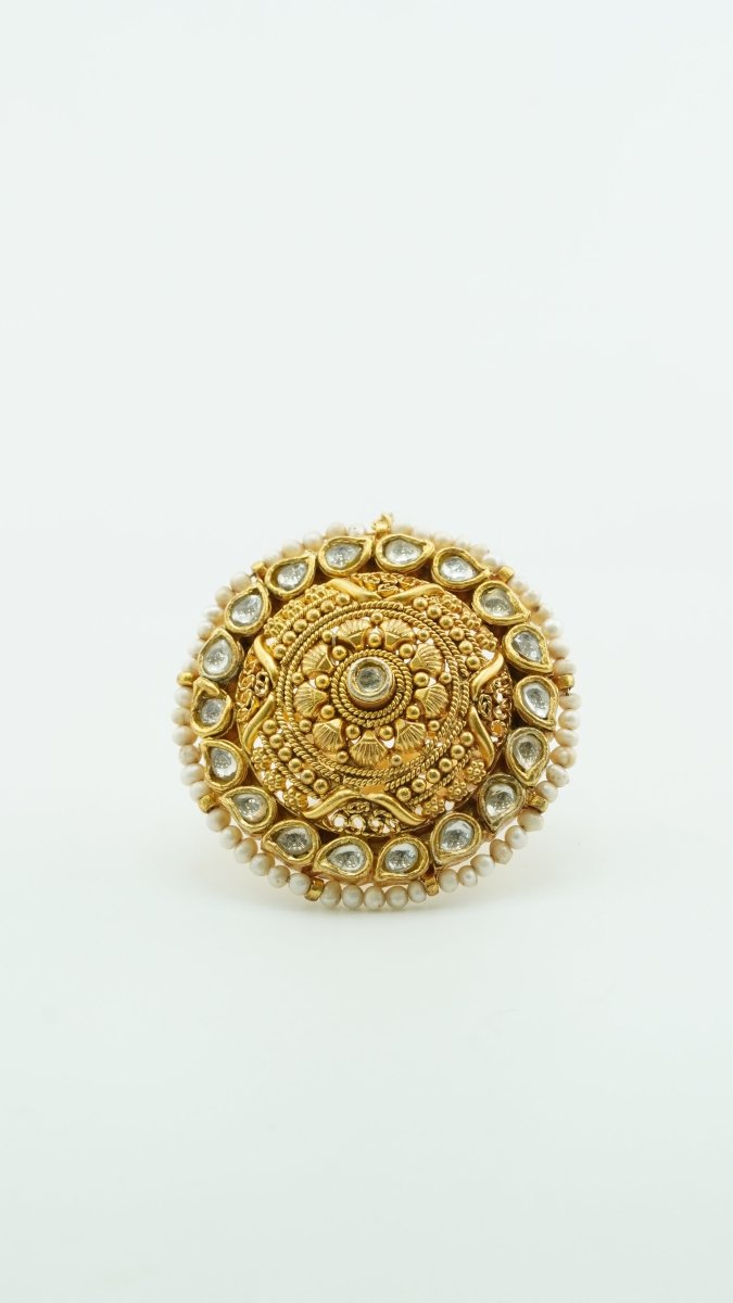 Maharani Crown Brooch - D KHUSHALBHAI JEWELLERS