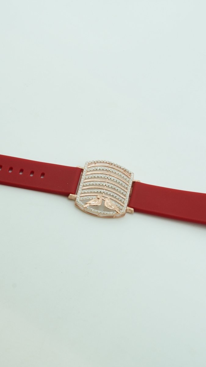 Red Spark Watch Belt - D KHUSHALBHAI JEWELLERS