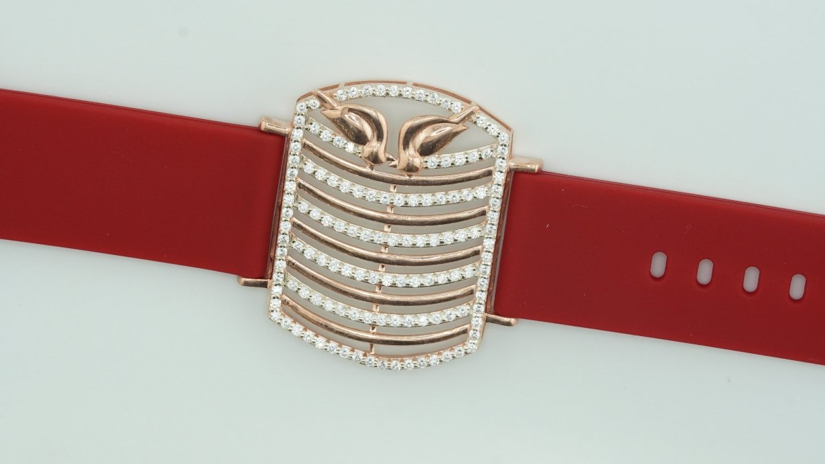 Red Spark Watch Belt - D KHUSHALBHAI JEWELLERS