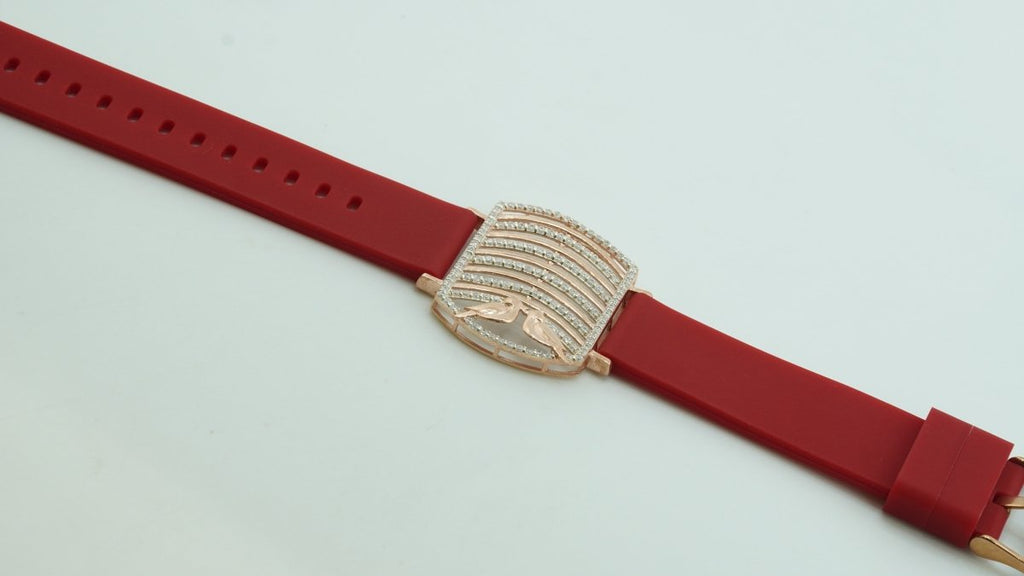 Red Spark Watch Belt - D KHUSHALBHAI JEWELLERS