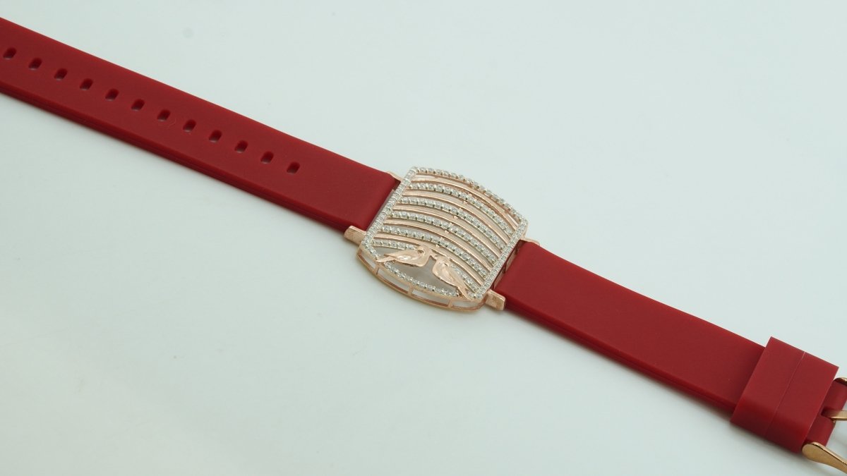 Red Spark Watch Belt - D KHUSHALBHAI JEWELLERS
