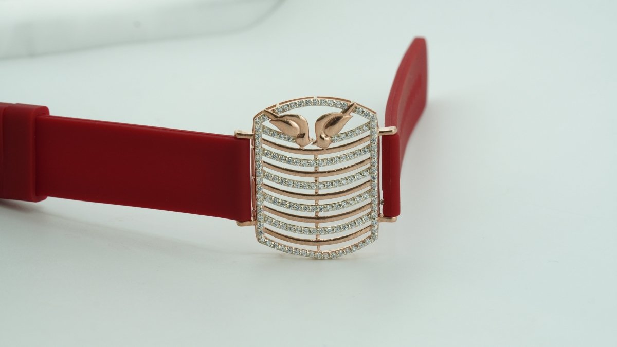 Red Spark Watch Belt - D KHUSHALBHAI JEWELLERS