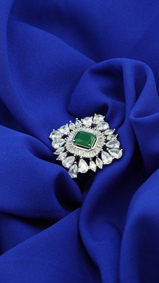 Royal Blossom Brooch - D KHUSHALBHAI JEWELLERS