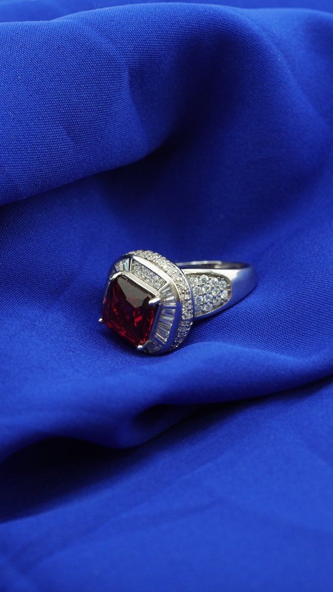 Ruby Grace Ring - D KHUSHALBHAI JEWELLERS