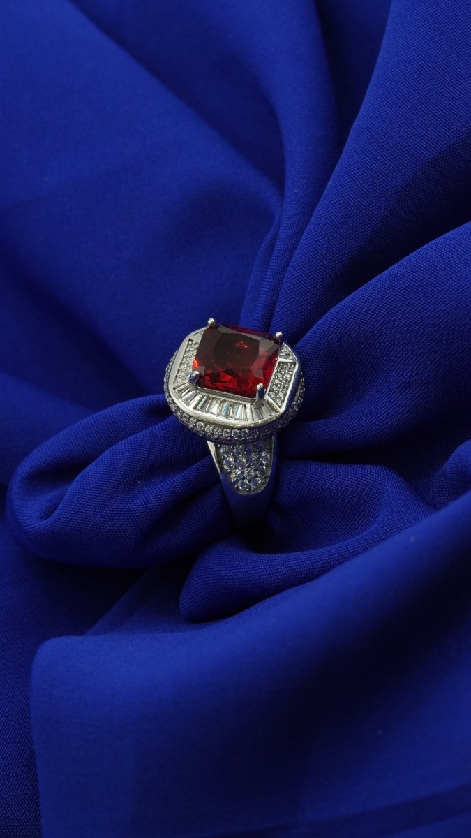 Ruby Grace Ring - D KHUSHALBHAI JEWELLERS