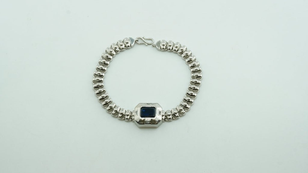 Sapphire King Bracelet - D KHUSHALBHAI JEWELLERS