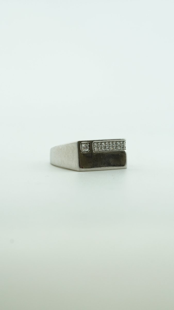 Silver Edge Ring - D KHUSHALBHAI JEWELLERS