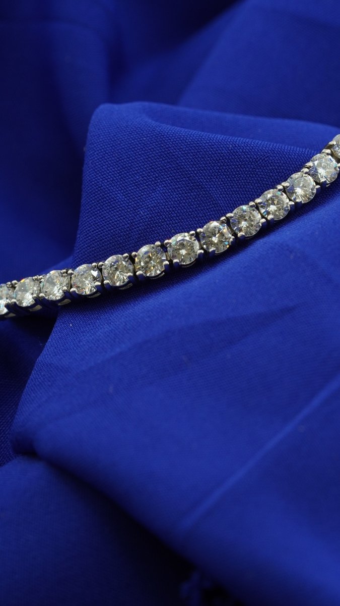 Silver Line Bracelet - D KHUSHALBHAI JEWELLERS