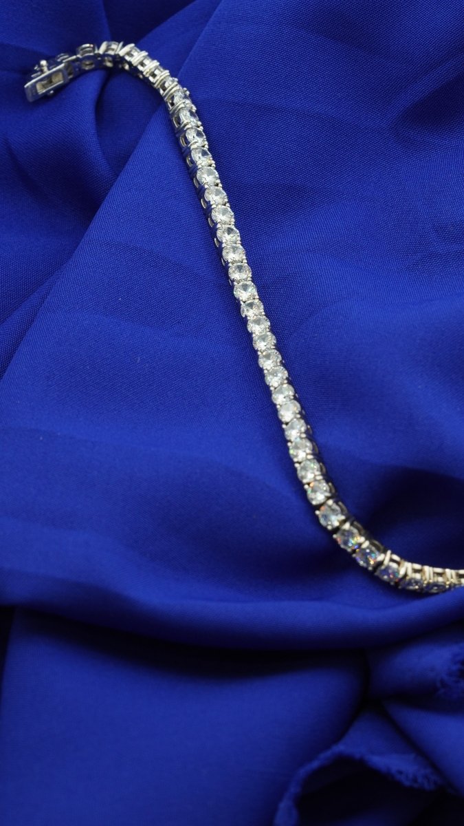 Silver Line Bracelet - D KHUSHALBHAI JEWELLERS