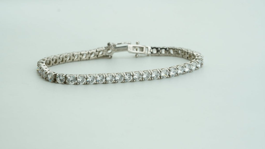 Silver Line Bracelet - D KHUSHALBHAI JEWELLERS