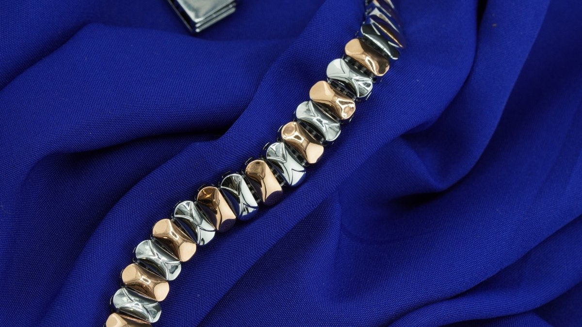 Silver Rose Bracelet - D KHUSHALBHAI JEWELLERS