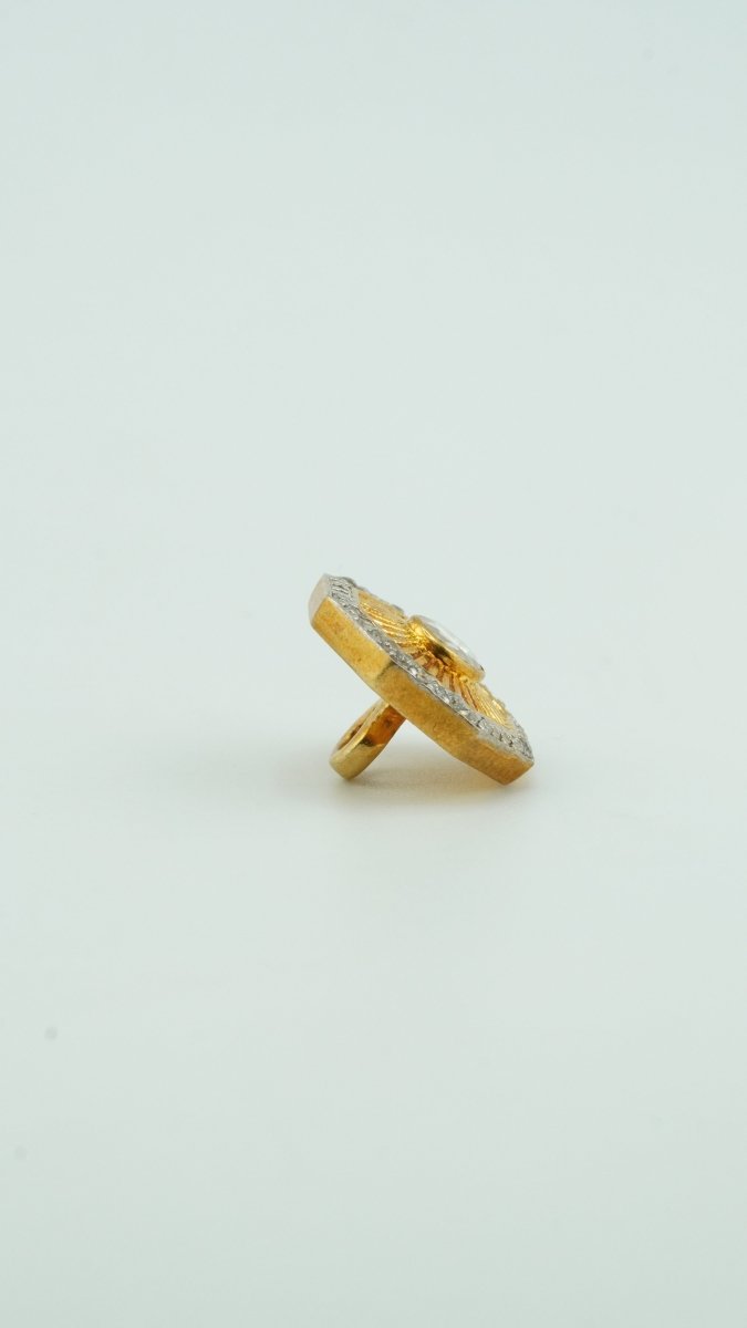 Silver Sunray Brooch - D KHUSHALBHAI JEWELLERS