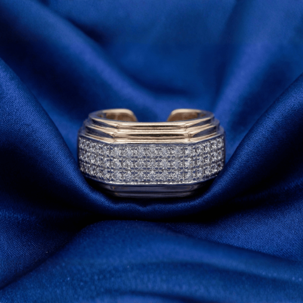 The Diamond Stack Ring - D KHUSHALBHAI JEWELLERS