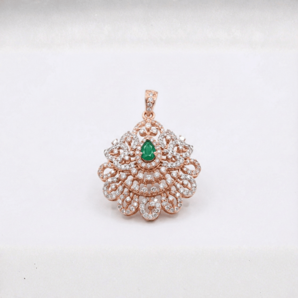 The Emerald Pendant - D KHUSHALBHAI JEWELLERS